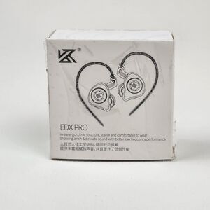 KZ EDX Pro Cyan HiFi In-Ear Earphones Gaming Headset 3.5mm No Mic